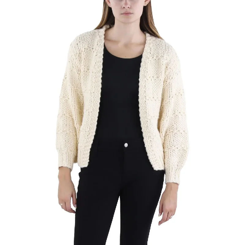 Sage The Label Womens Chunky Knit Comfy Cardigan Sweater Denim Fabric Leather Fabric Suede Fabric Sage The Label Womens Chunky Knit Comfy Cardigan Sweater Denim Fabric Leather Fabric Suede Fabric